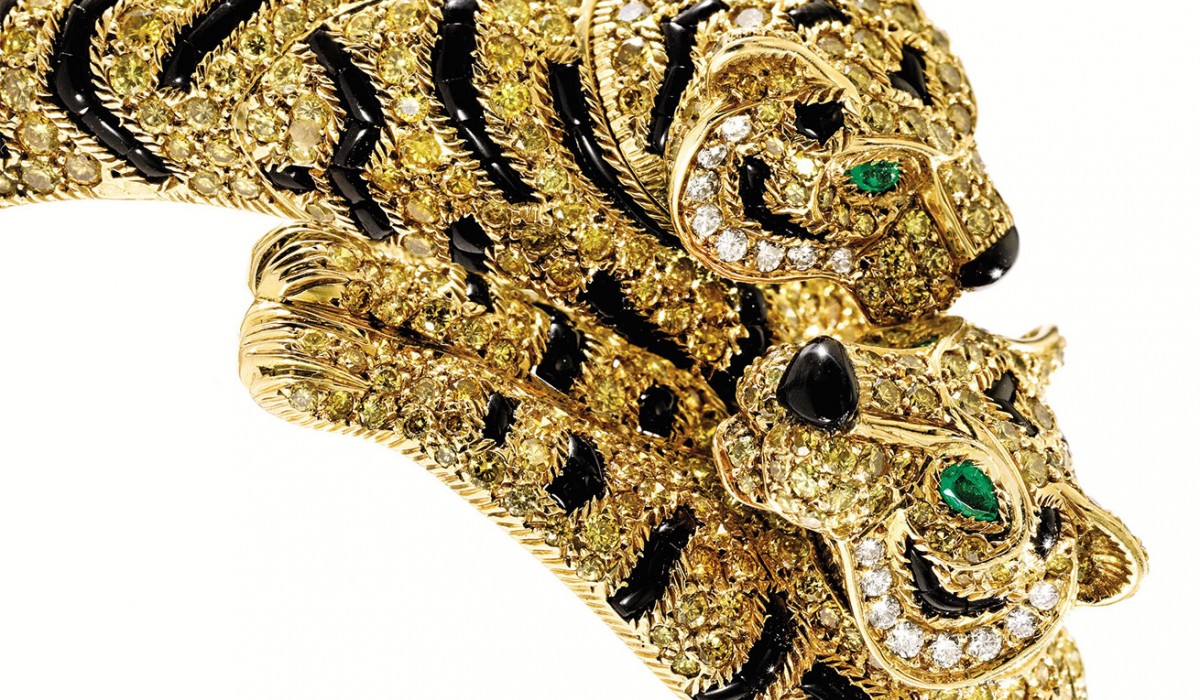 cartier bangle tiger