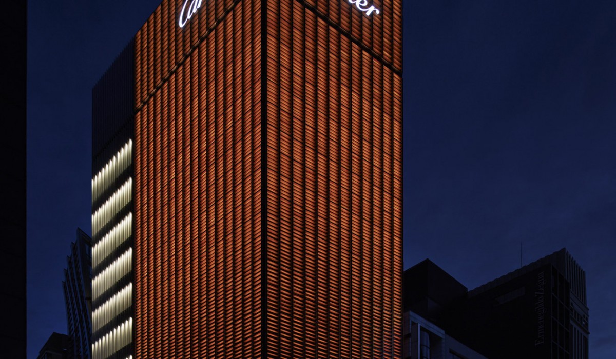 Cartier in Ginza, the reopening