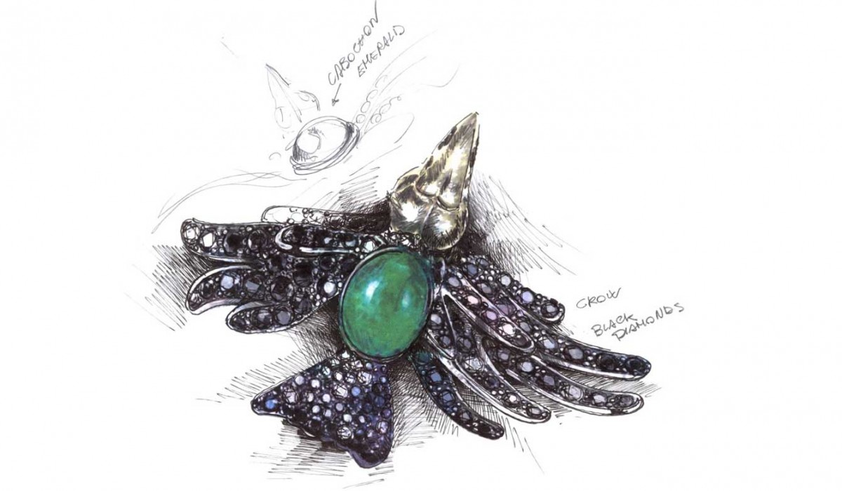 Bewitching jewellery for Maleficent: the imaginary and the real.
