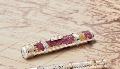 The Montblanc bejeweled pen