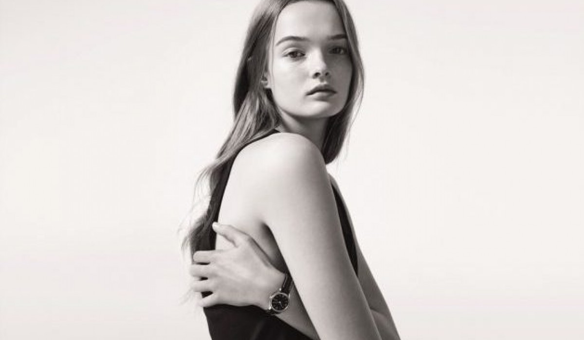 A glimpse at the new Calvin Klein Watches photo shoot