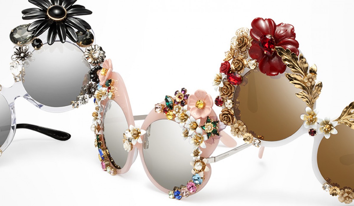 The new Dolce&Gabbana eyewear Flower collection