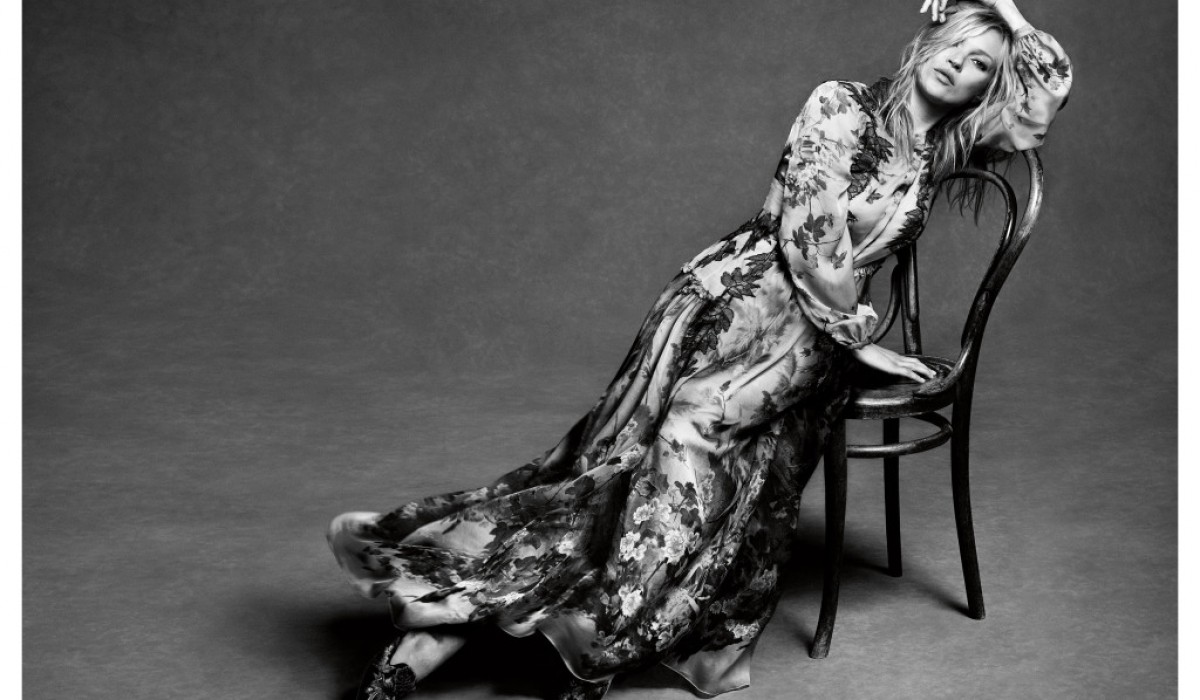 Kate Moss for Alberta Ferretti