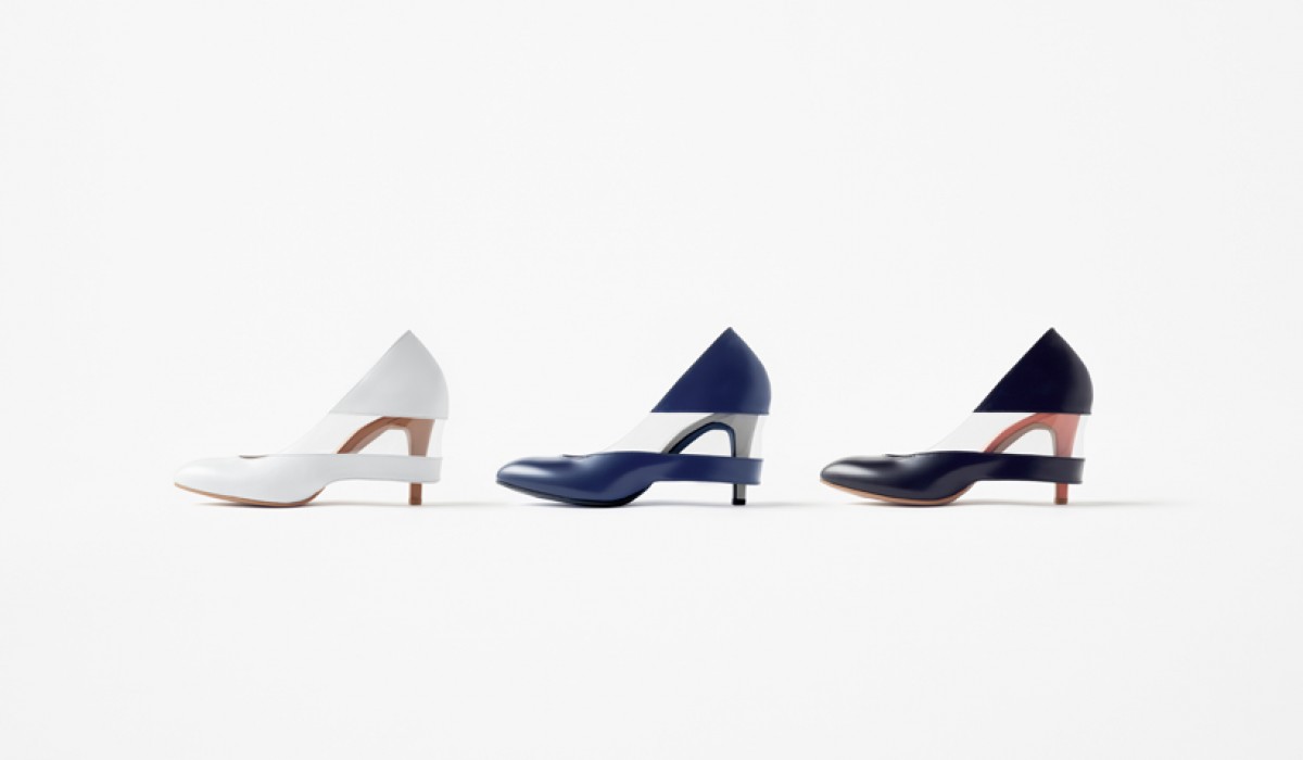 The shoes project by Nendo